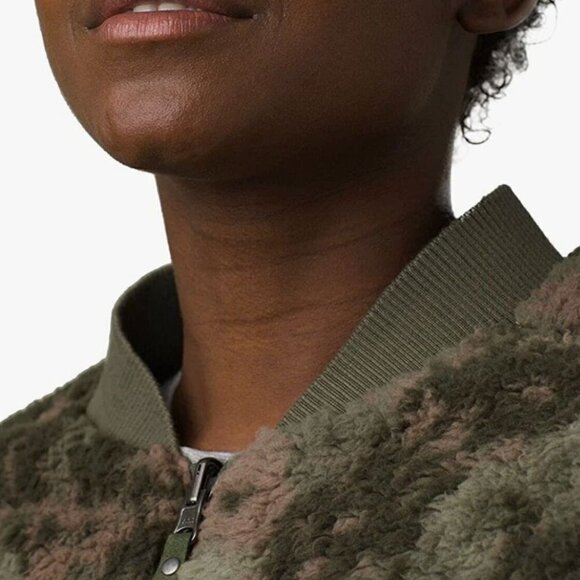 Prana Polar Escape Sherpa Reversible Bomber Jacket Size XL - Picture 8 of 10